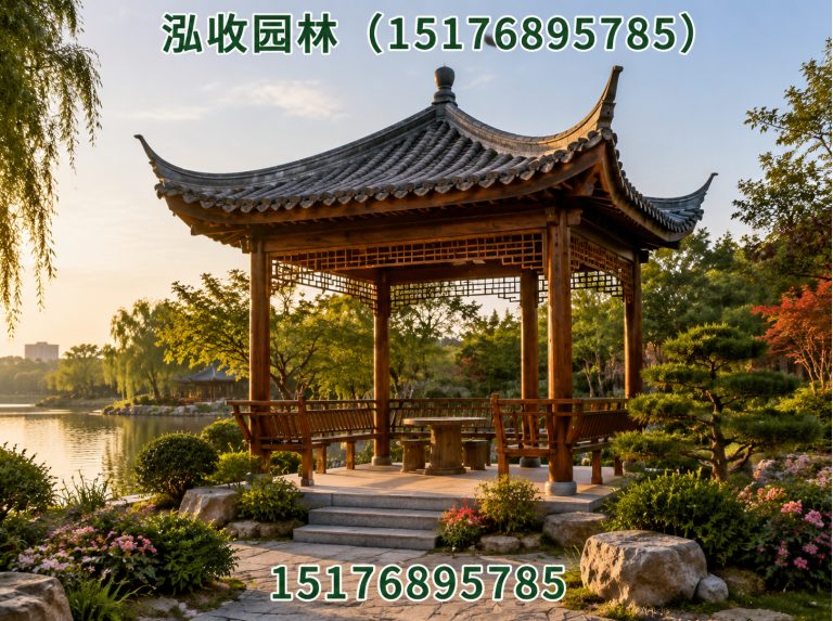 贵阳京津冀防腐木工程展示图